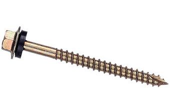 Hex Washer Flange Type 17 Wood Screws (Roofing Screw)-