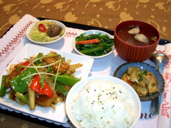炒魚柳飯-