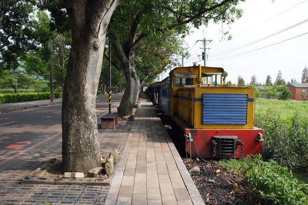 火車擺設造景