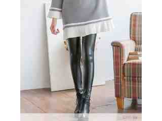 個性皮革內搭褲