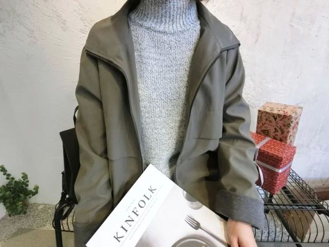 率性拉鍊風衣外套-網購韓服、日韓服飾、精品韓國衣服｜YamiYa