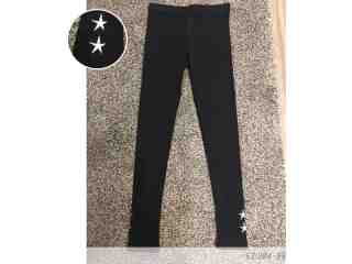 刷短絨刺繡星星內搭褲