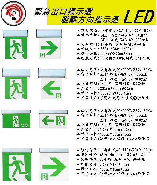 LED出口燈-