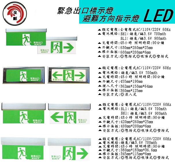 LED出口燈-