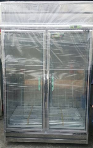 4尺2內外白鐵玻璃冷凍櫃