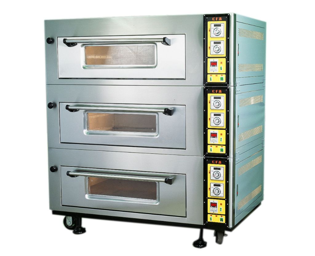 三層烘焙專業烤箱-