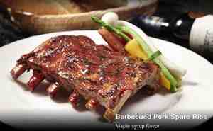 碳烤楓糖豬肋排