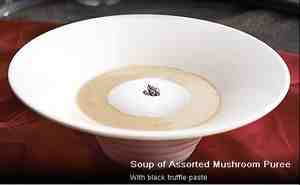 松露野蕈卡布奇諾濃湯