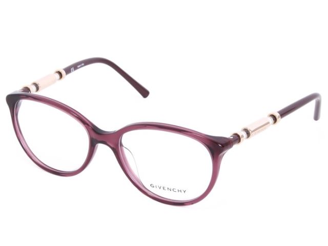 【GIVENCHY】法國魅力紀梵希時尚都會系列光學眼鏡(紫)GIVGV8610G42