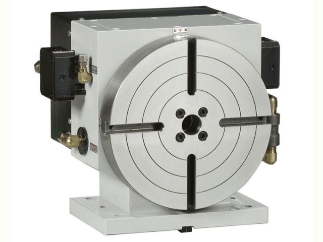 CNC電腦數控油壓齒式分度盤(立式應用)-