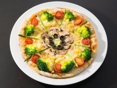 四季健康蔬菜披薩