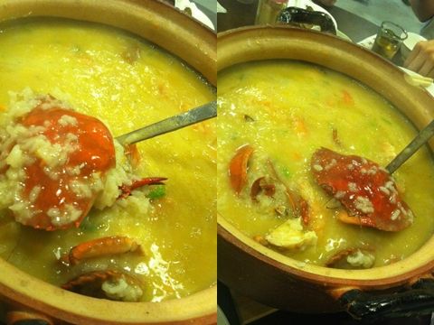 蝦蟹砂鍋粥-