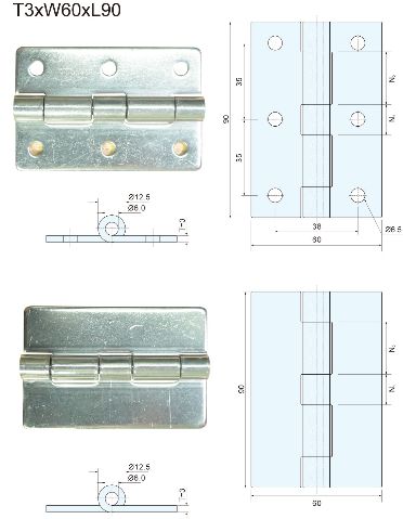 絞鏈12–2–7-