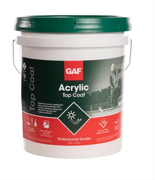GAF ACRYLICTOPCOAT(原ROOF MATE)-