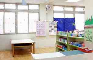新七賢幼兒園乾淨的教室空間
