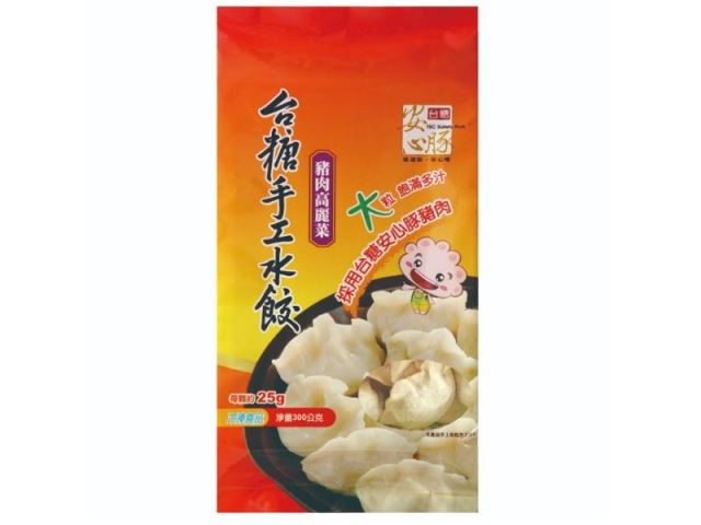 台糖冷凍豬肉高麗菜手工水餃300g-