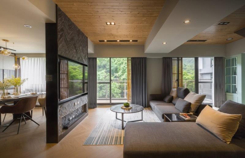 層序流轉，山景入框 ｜三宅一秀設計 郁琇琇